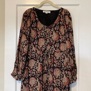 Emerson Fry Block Print Maxi Dress